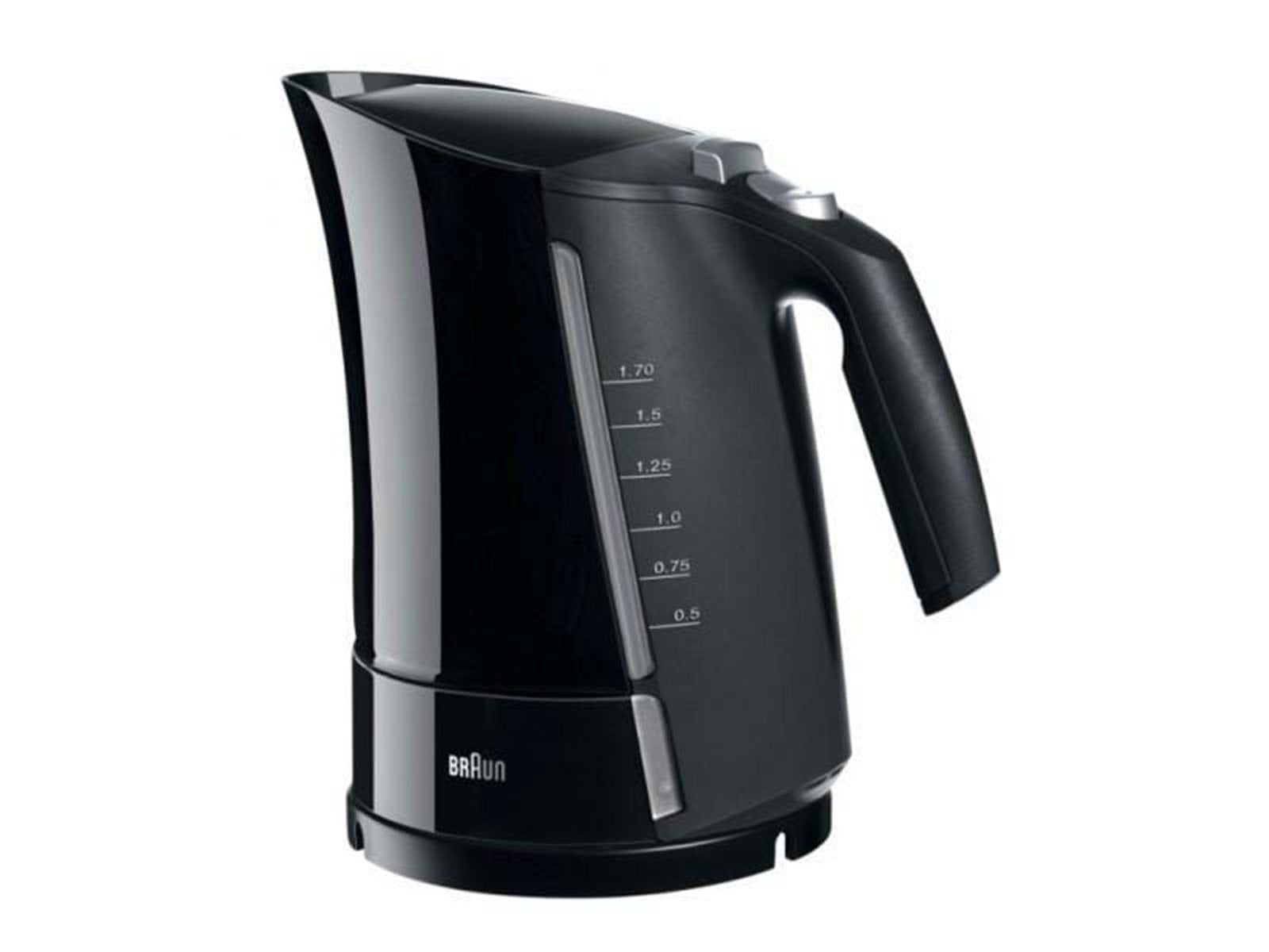 Braun Wasserkocher WK 500 Black - Schwarz - 3000 W Braun Wasserkocher WK 500 Black - Schwarz - 3000 W